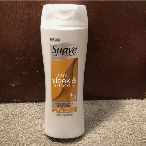 Suave Professionals Ultra Sleek & Smooth Frizz Control Shampoo, 12.6oz - Picture 1 of 4